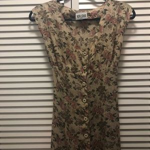 New star vintage dress